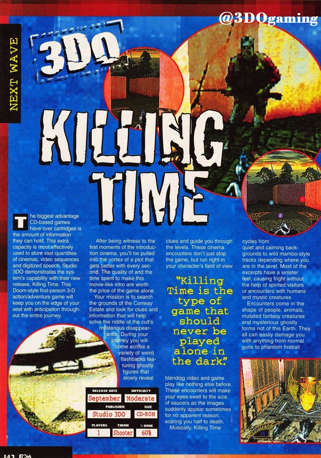 Kill Time Paper EGM article on Killing Time