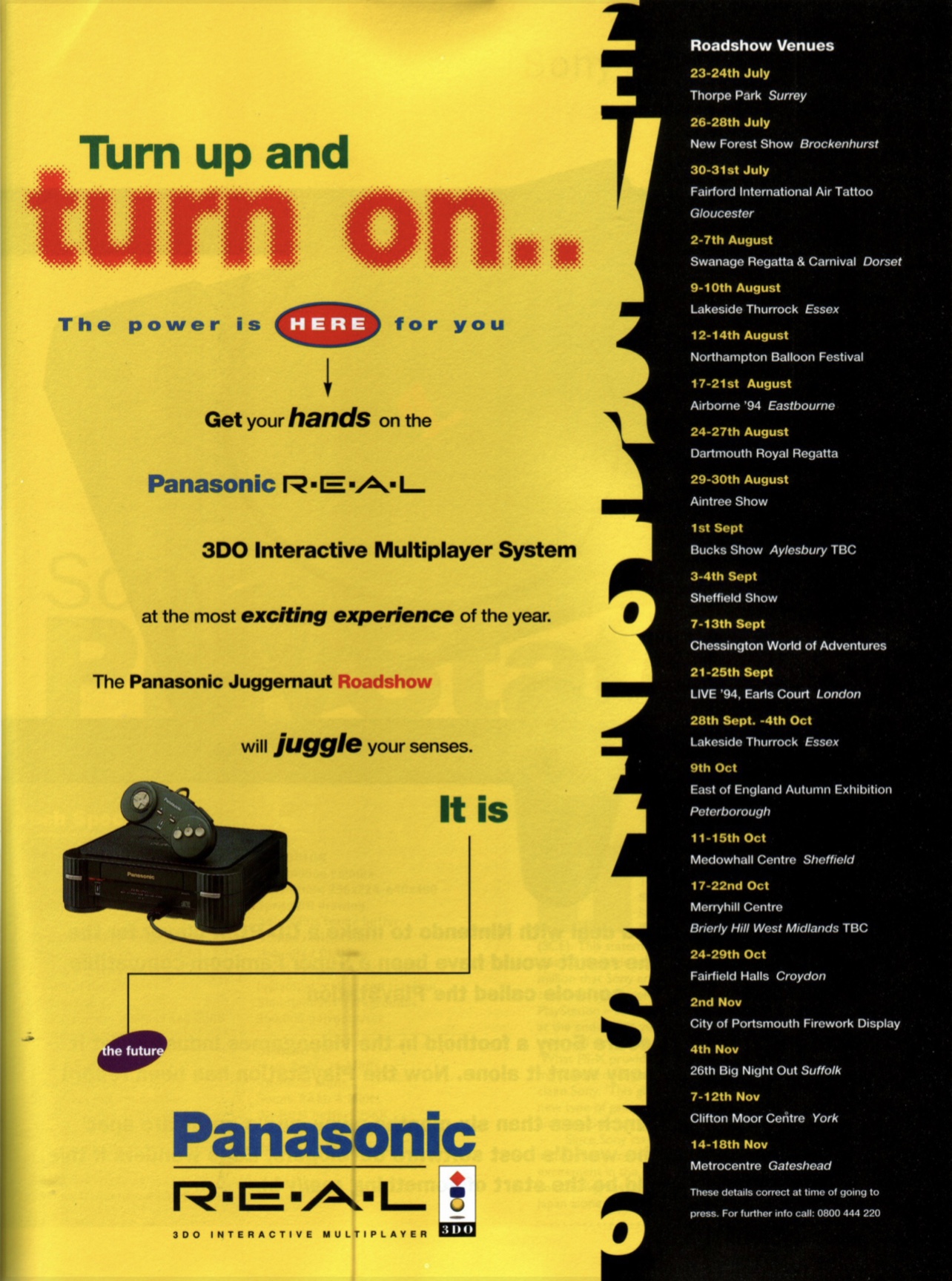 3DO Roadshow Advertisement